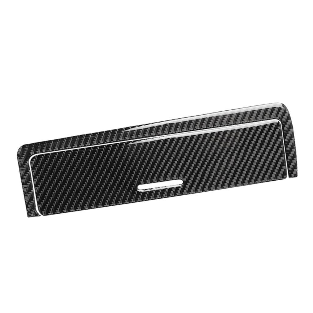 2X Carbon Shifter Panel Button Case Trim Sticker For E46