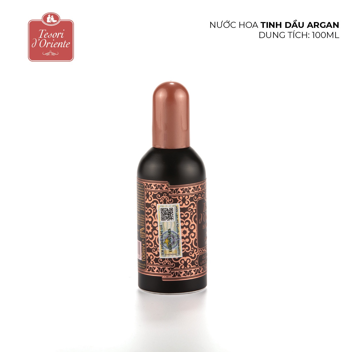 Nước hoa Tesori d’Oriente Hamman Tinh Dầu Argan 100ml Chính Hãng