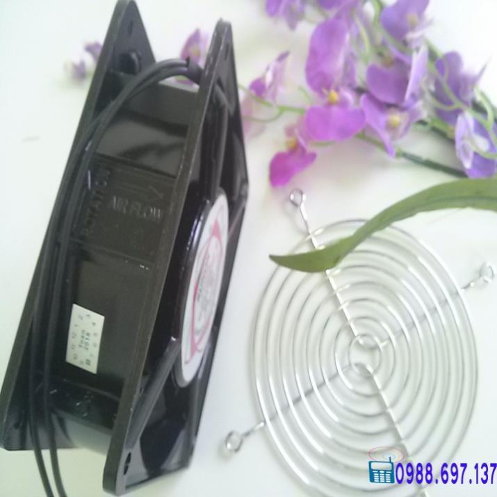 Quạt tản nhiệt có lưới SUNON 12x12 220V