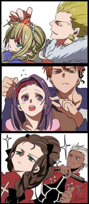 chén thánh: đêm định mệnh - doujinshi archer x rin chapter 5 8