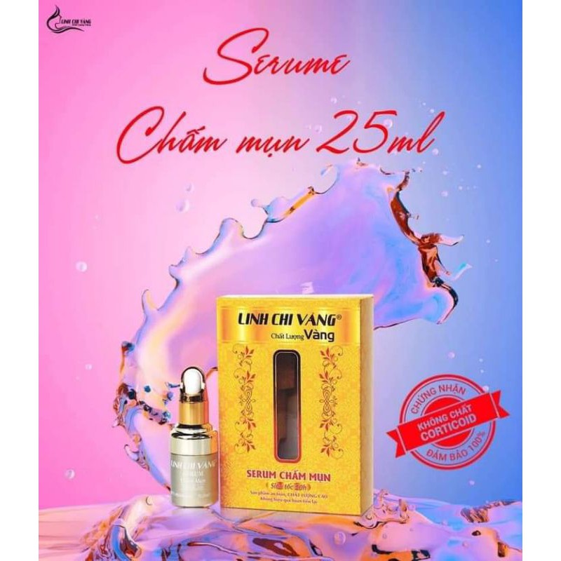 LINH CHI VÀNG serum chấm mụn 25ML