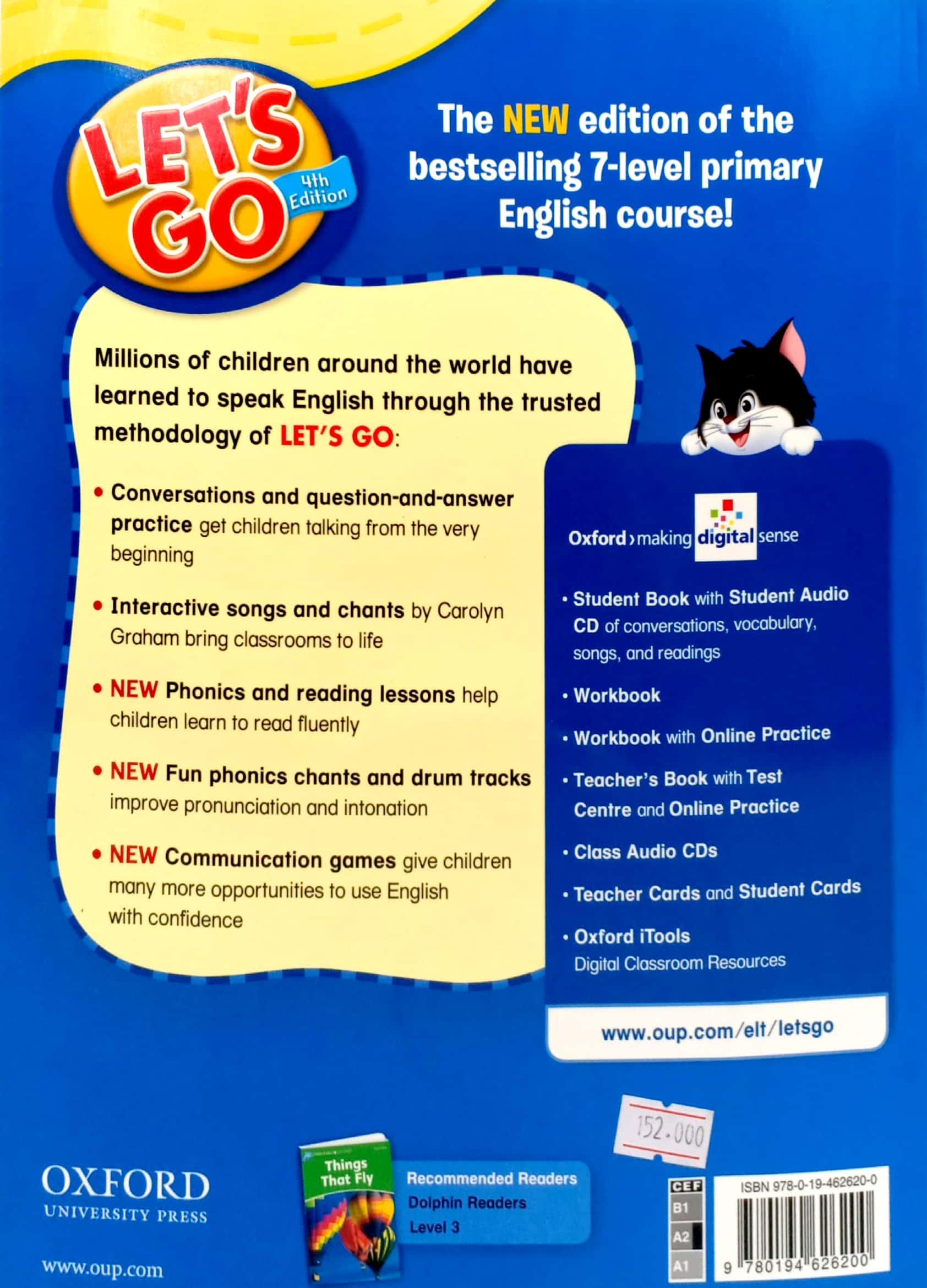 Let's Go 3: Student Book With Audio CD Pack - 4th Editon