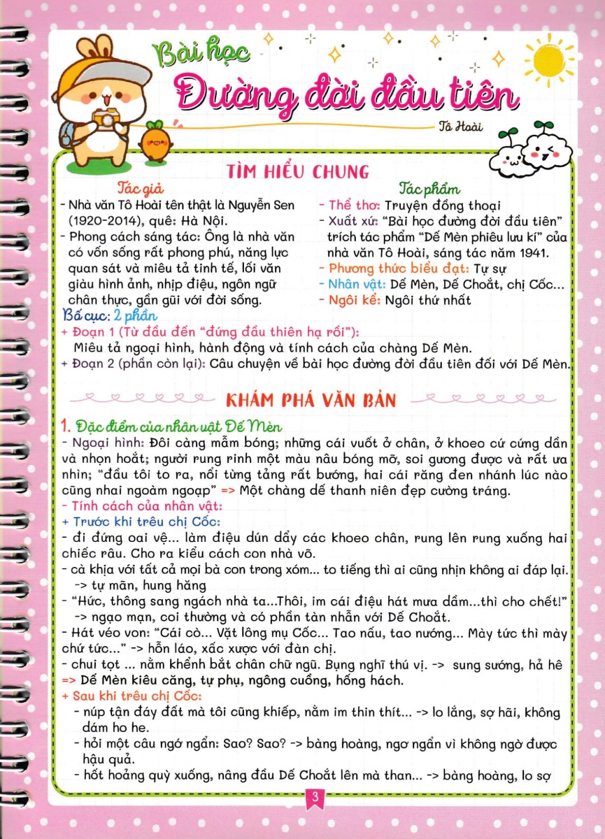 Notebook Ngữ Văn 6 - HA