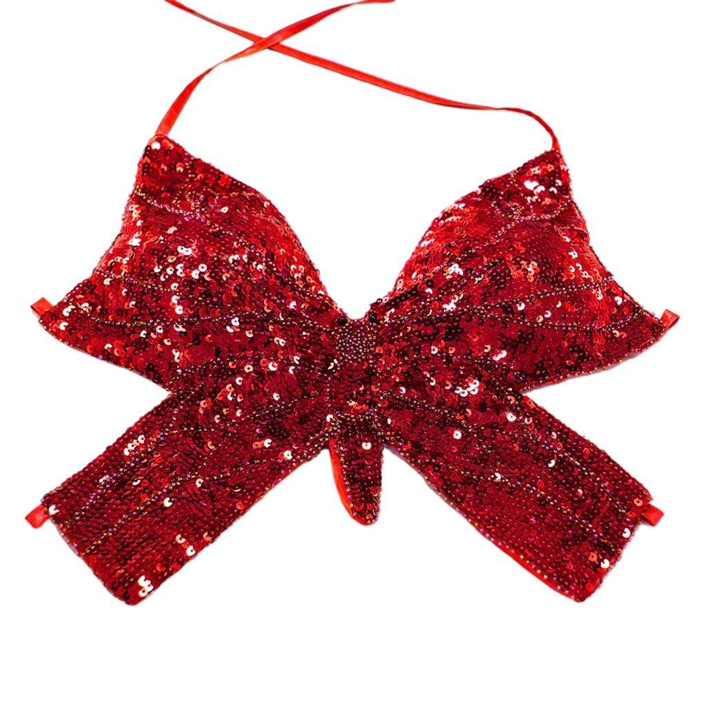 Womens Glitter Belly Dance Bra Sequin Butterfly Halter Crop Top Sexy Latin Sequins Costume Tribal Festival Party Club Wear