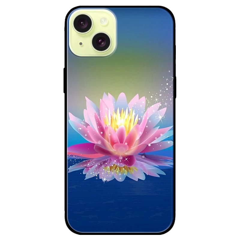 Ốp lưng dành cho Iphone 15 - Iphone 15 Plus - Iphone 15 Pro - Iphone 15 Pro Max - Sen Xanh Hồng - Hàng Chính Hãng