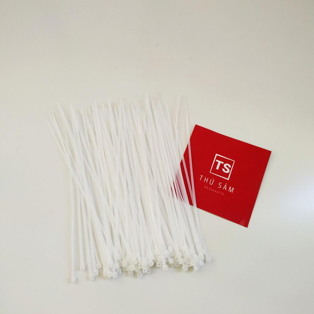 Dây rút nhựa đủ kích cỡ chất liệu nhựa polime giá 100g