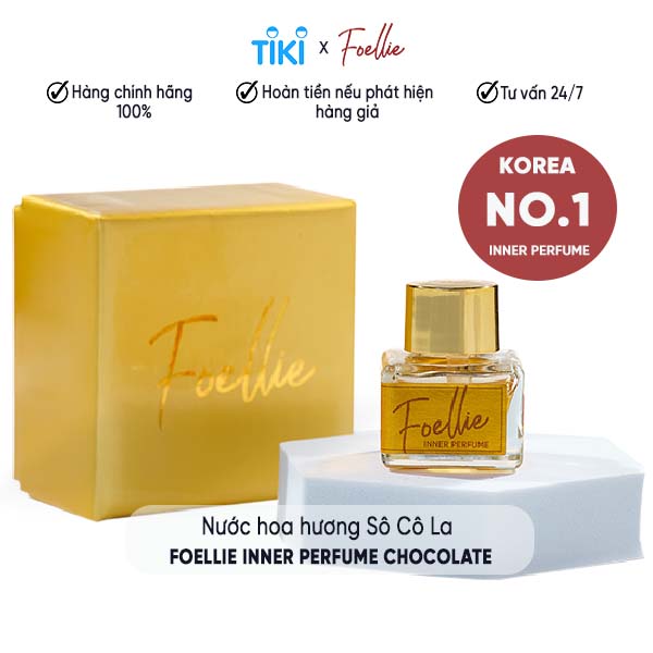 Nước Hoa FOELLIE Hương Sô cô la Inner Perfume Eau De Chocolate 5ml