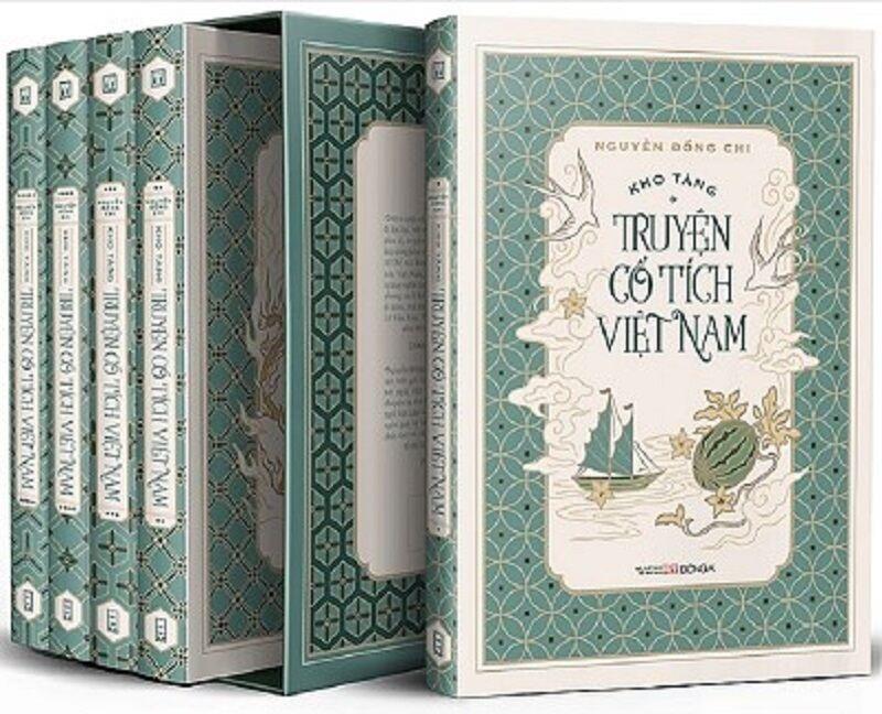 Kho tàng truyện cổ tích Việt Nam - Bộ 5 tập, in lần thứ 10, hiệu chỉnh đầy đủ theo bản gốc, bao gồm 201 truyện chính kèm phần nghiên cứu và khảo dị