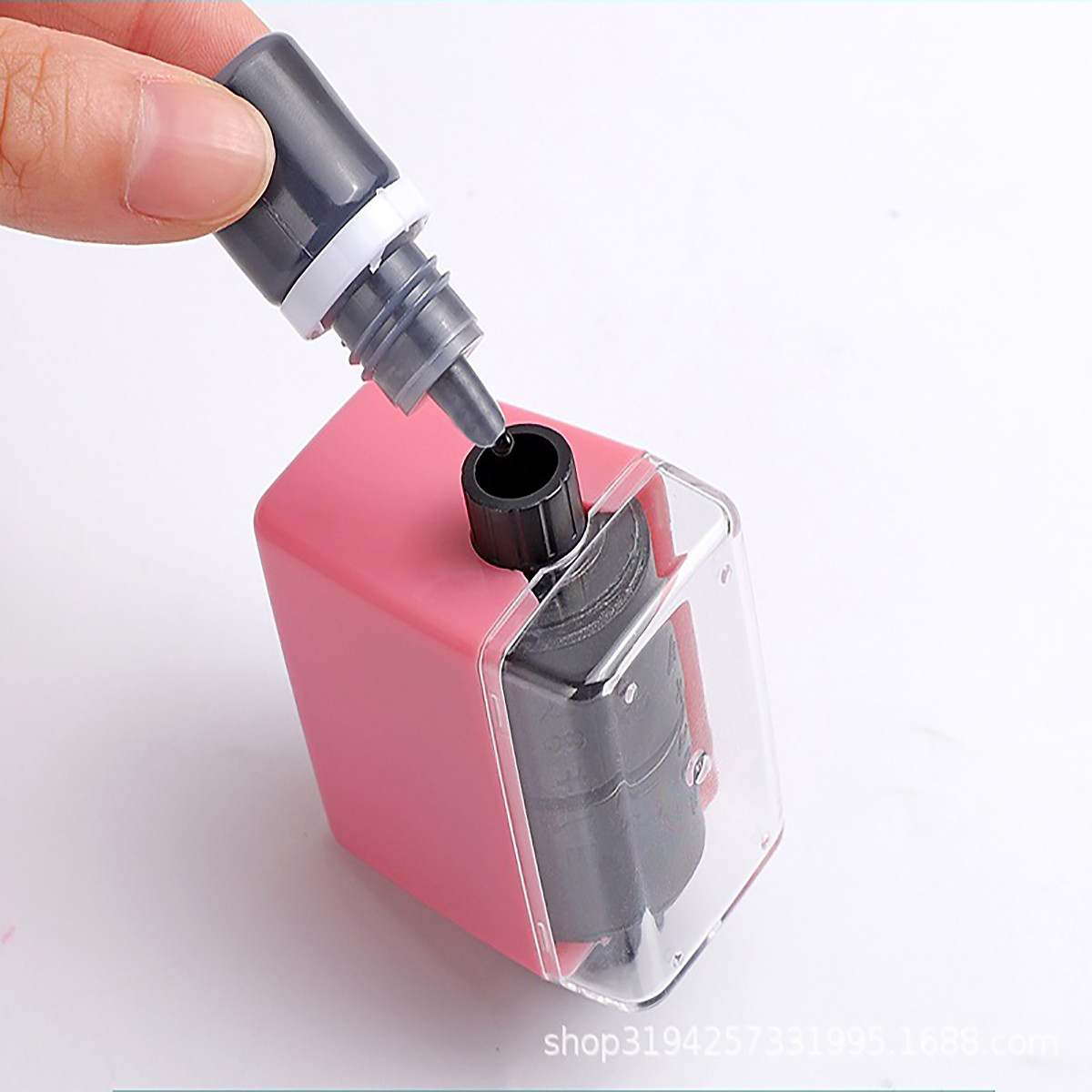 Máy In Mini Con Lăn Tạo Phép Tính Cộng, Trừ, Nhân, Chia Đơn Giản - Ra Bài Tập Toán Cho Các Bé Tiểu Học (Tặng kèm lọ mực)