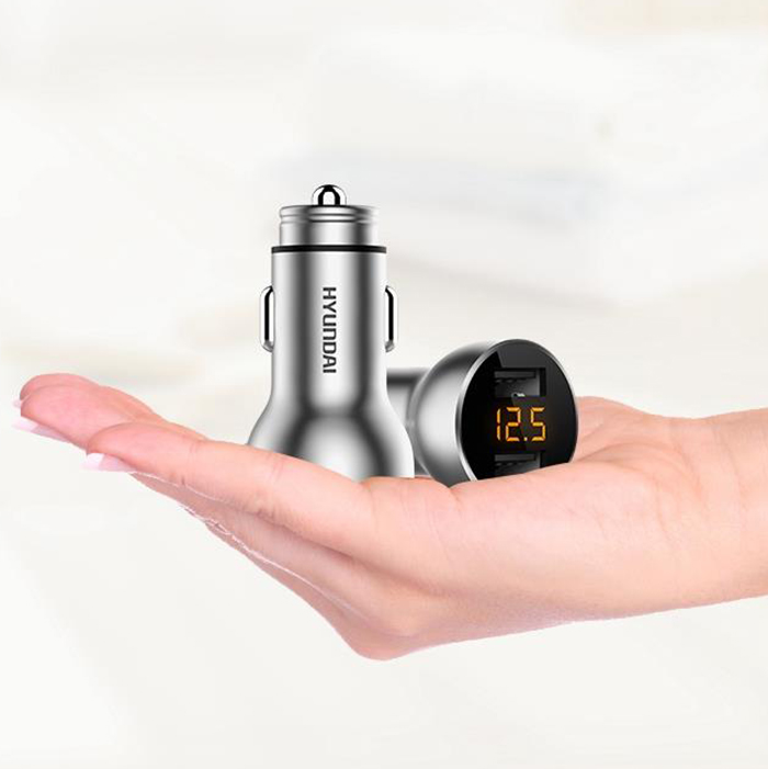 Adapter Sạc USB Kép Hyundai C12