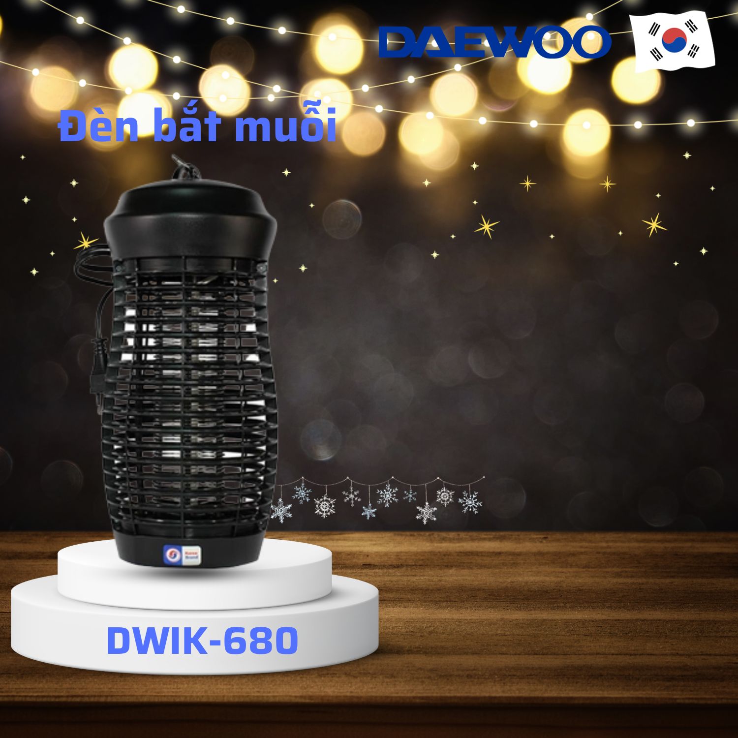 Đèn Diệt Côn Trùng Daewoo DWIK-680