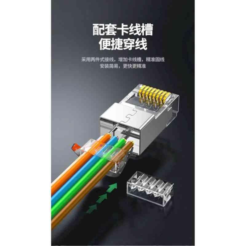 Ugreen UG50634NW193TK 10Pcs Đầu bấm mạng Cat7 Ftp 10 cái / túi - HÀNG CHÍNH HÃNG