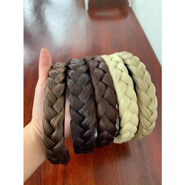Băng đô cài tóc tết rít dễ thương