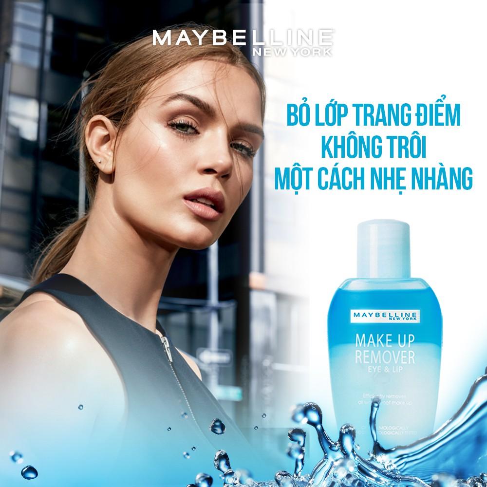 Tẩy Trang Mắt Môi Chuyên Dụng Maybelline New York Eye &amp; Lip Makeup Remover 40ml