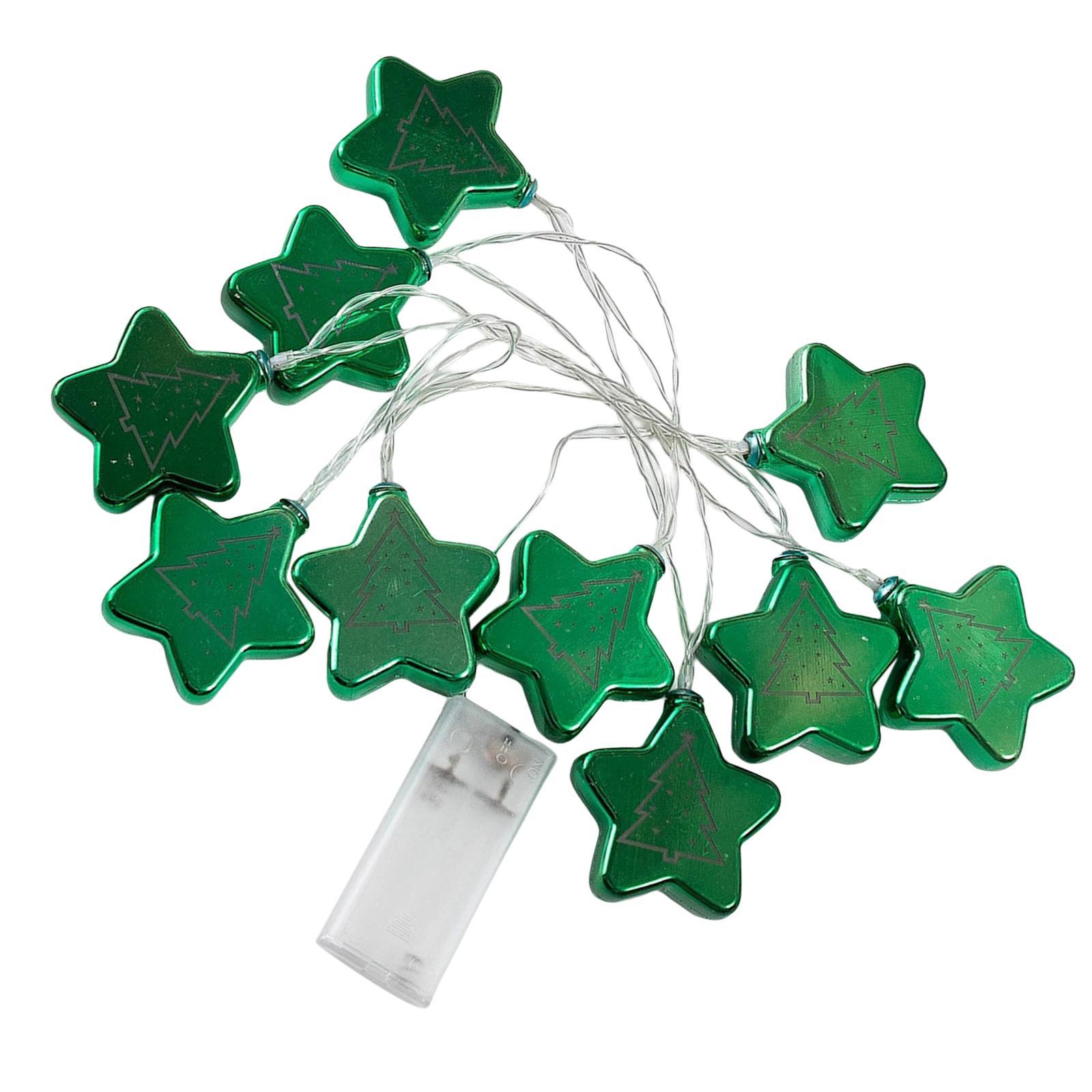 Star Christmas String Light LEDs for Holiday Garden