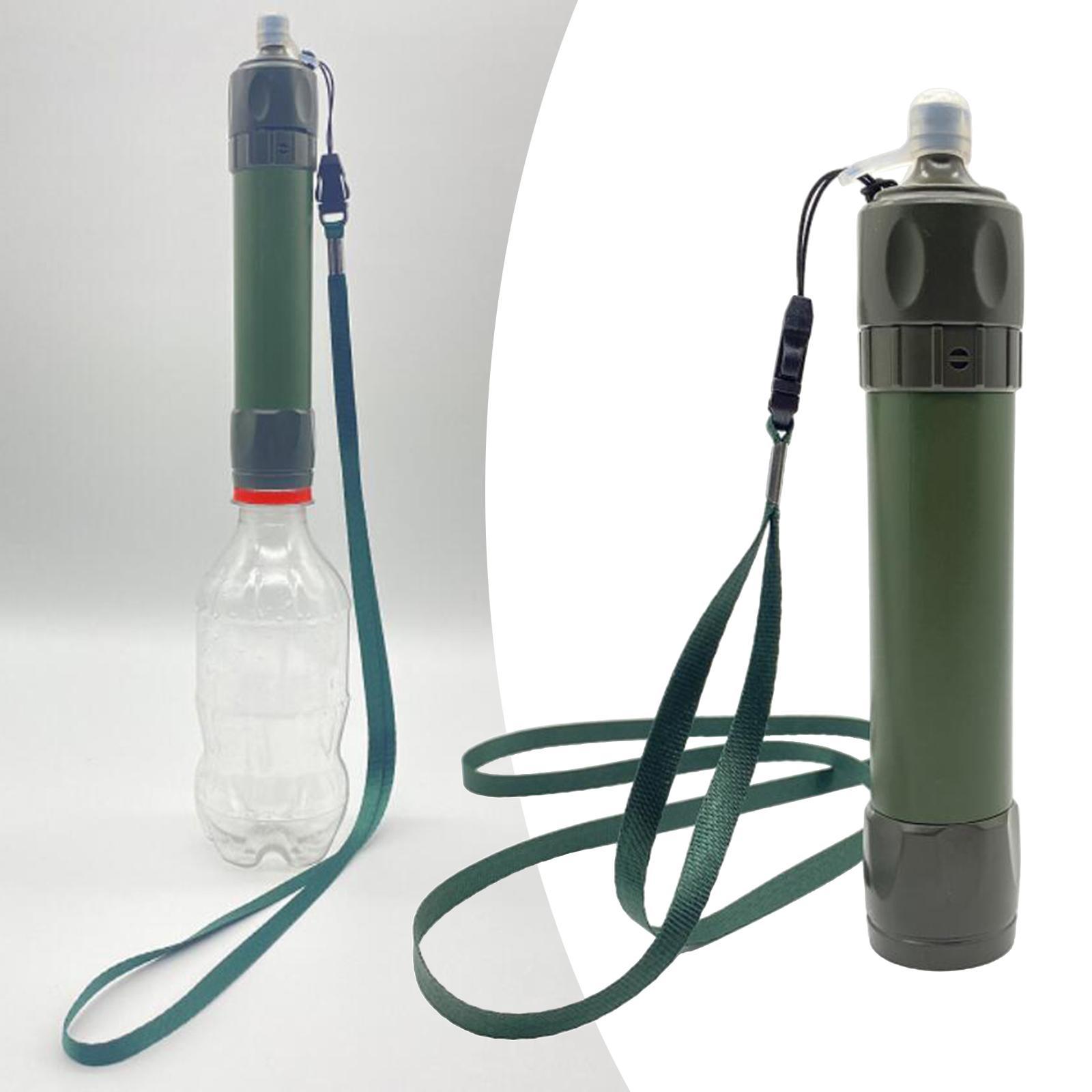 2x Portable Water Filter Purifier Filtration System Camping Hiking Travel