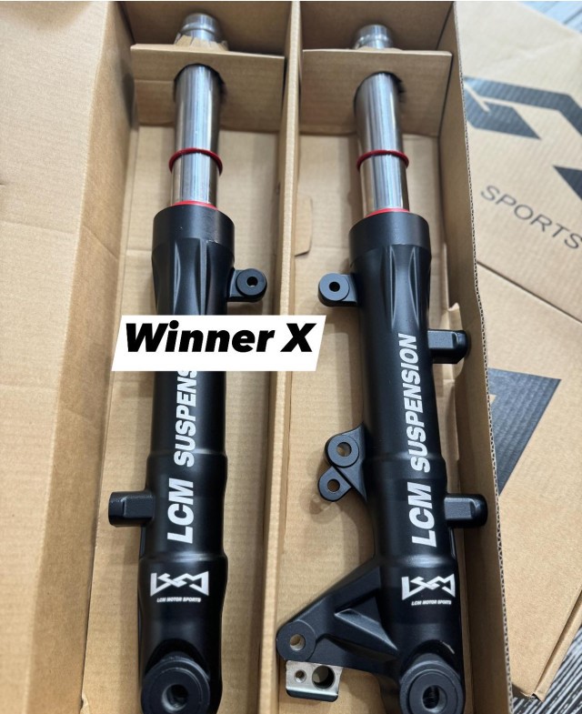 Phuộc trước LCM ty bạc cho Honda Winner X (070948)