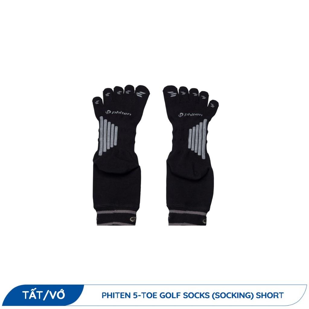 Tất golf chuyên dụng Phiten golf socks (socking) - Trắng