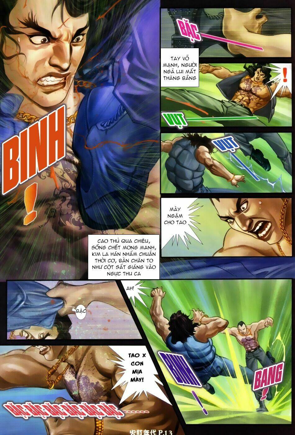 hỏa hồng niên đại hắc cốt đường chapter 48 11