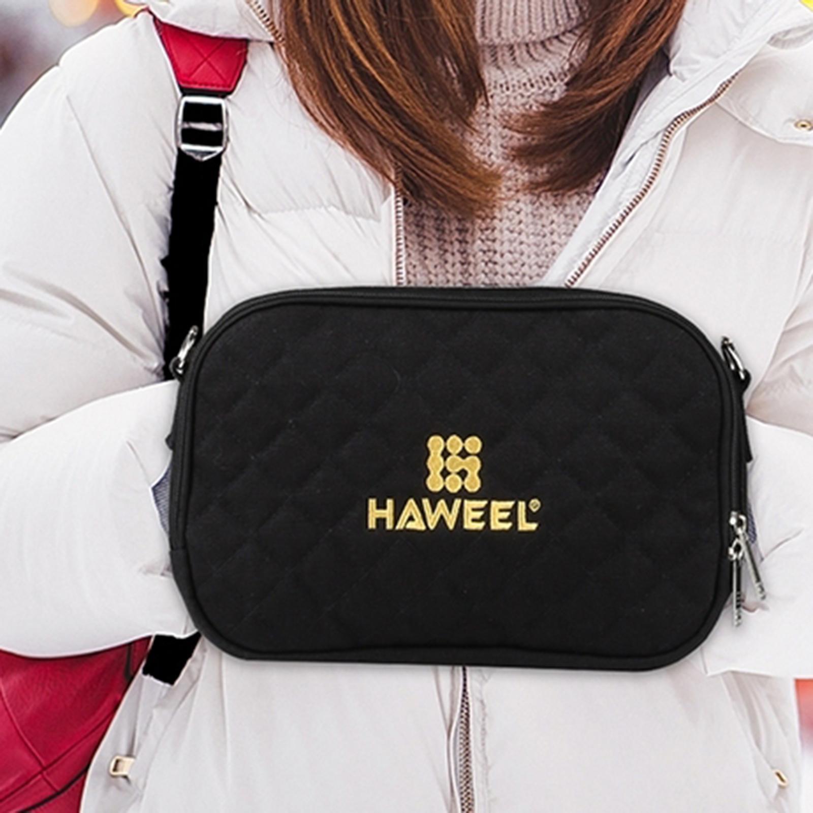 Hand Warmer Storage Bag USB with Detachable Heating Plate for Mountaineering