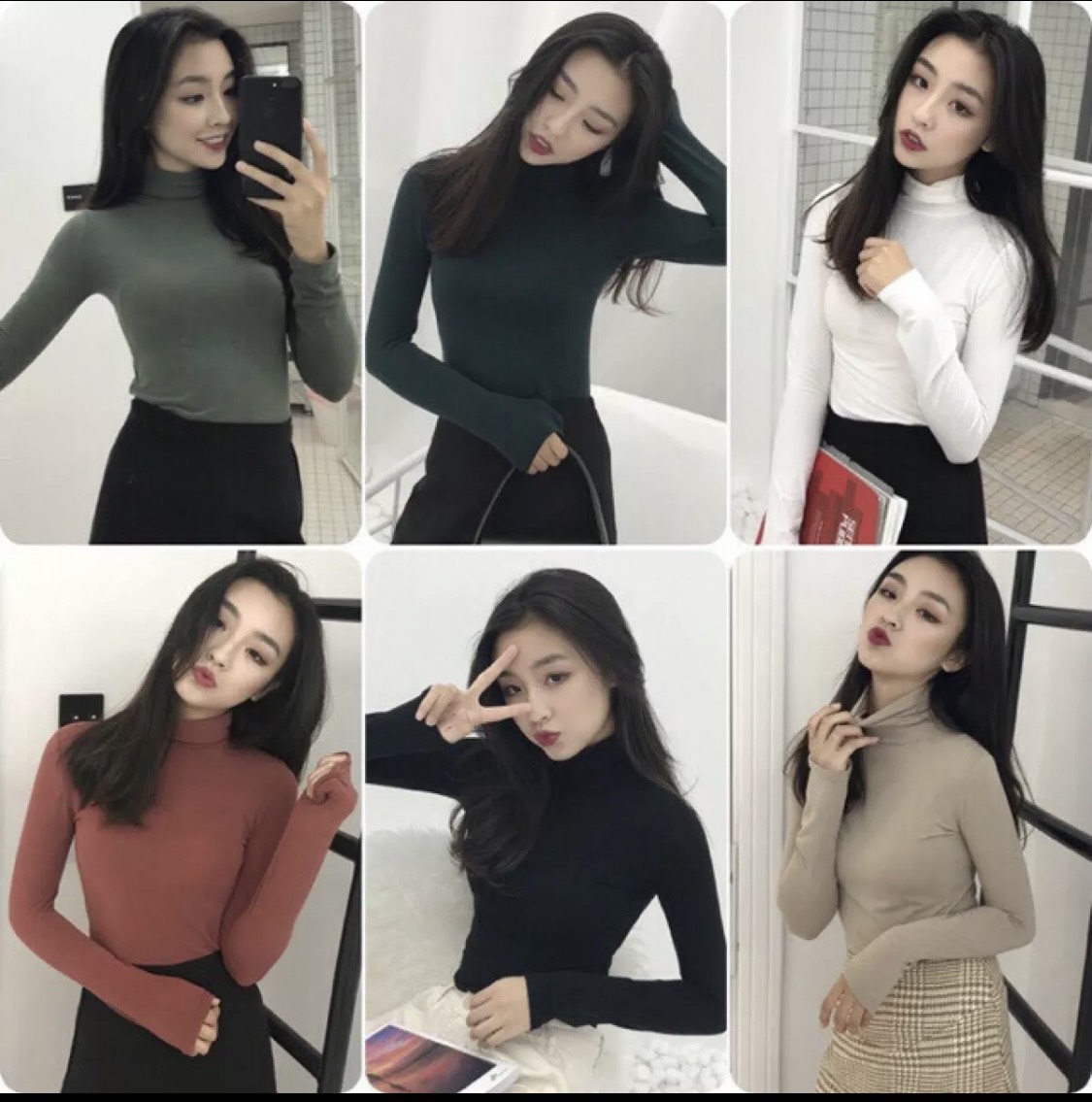 Áo Giữ Nhiệt THUN LẠNH Cổ 3 Phân