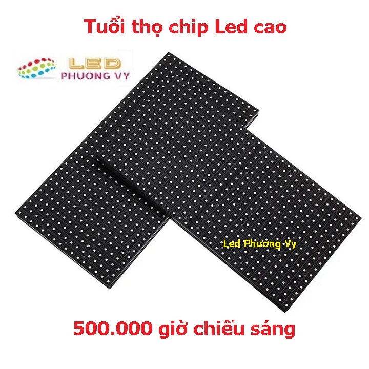 Led ma trận P10 màu đỏ phủ keo chống nước - Hàng chất lượng