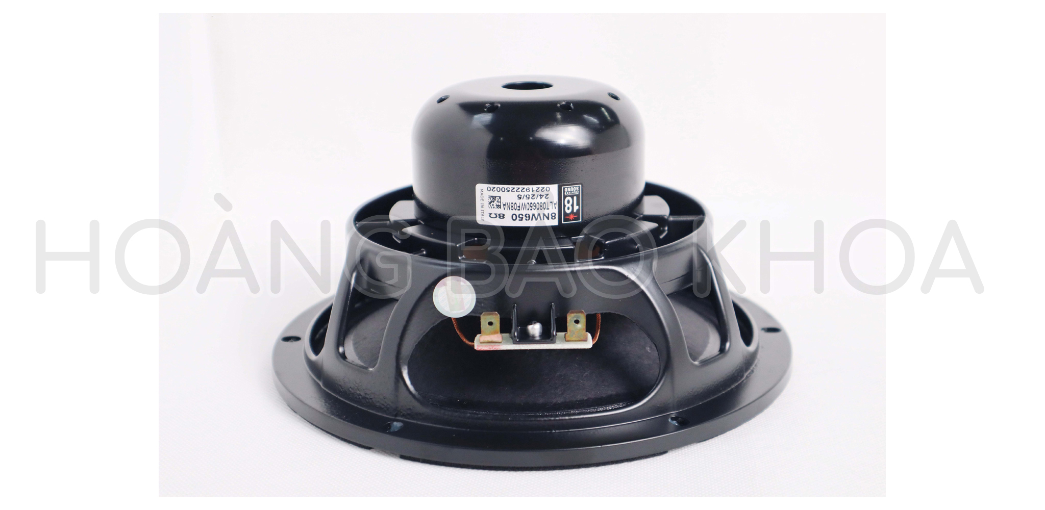 8NW650 Củ loa Bass 8inch - 2 tấc Neodymium 300W 16Ω 18 Sound-HÀNG CHÍNH HÃNG