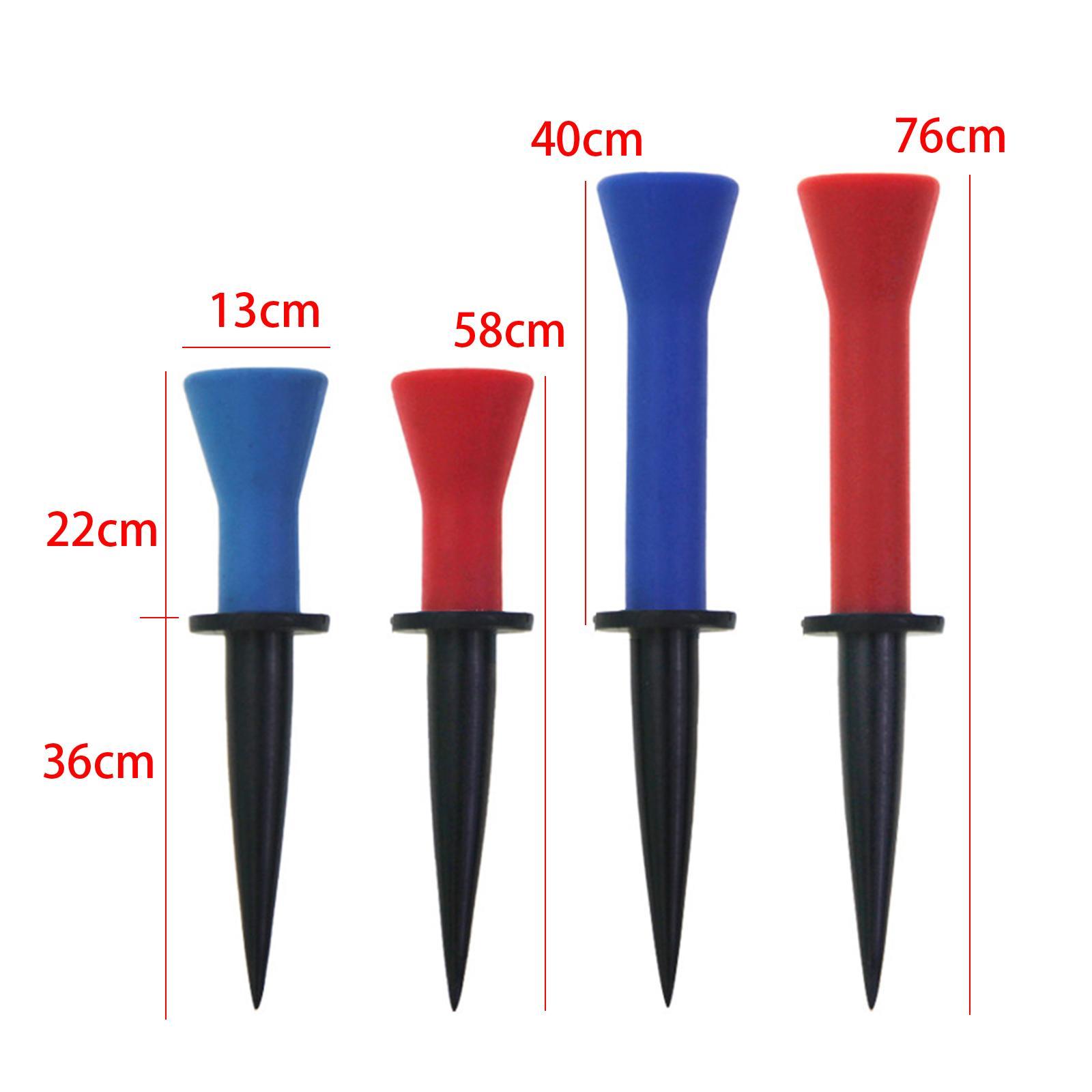5x Rubber Golf Tees Professional Backyard Practice Exercise Golf Ball Holder