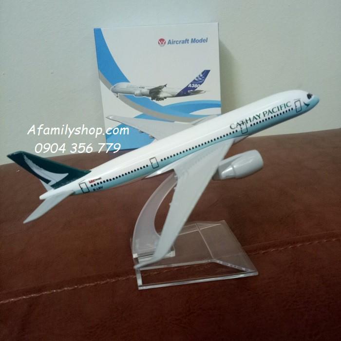 Mô hình máy bay A330 Cathay Pacific 16cm