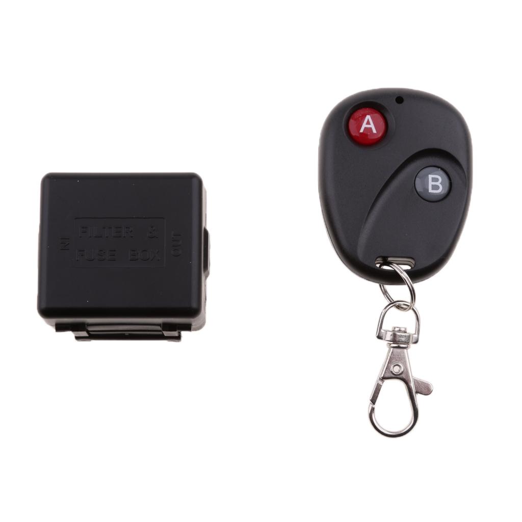 DC 12V Wireless Remote Control Switch Receiver Transmitter 315MHz 2 Keys