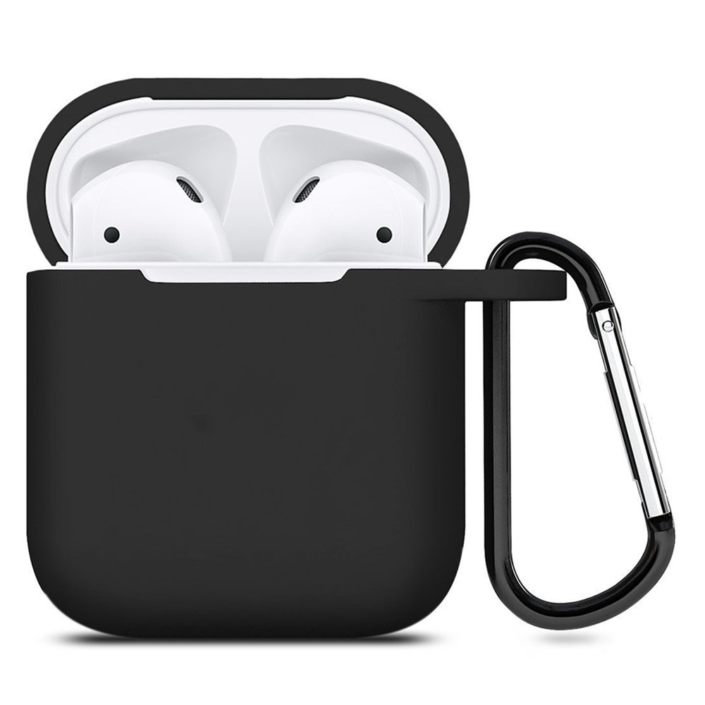 Bao Case Silicon Dành Cho Tai Nghe Apple Airpods Có Móc Khóa