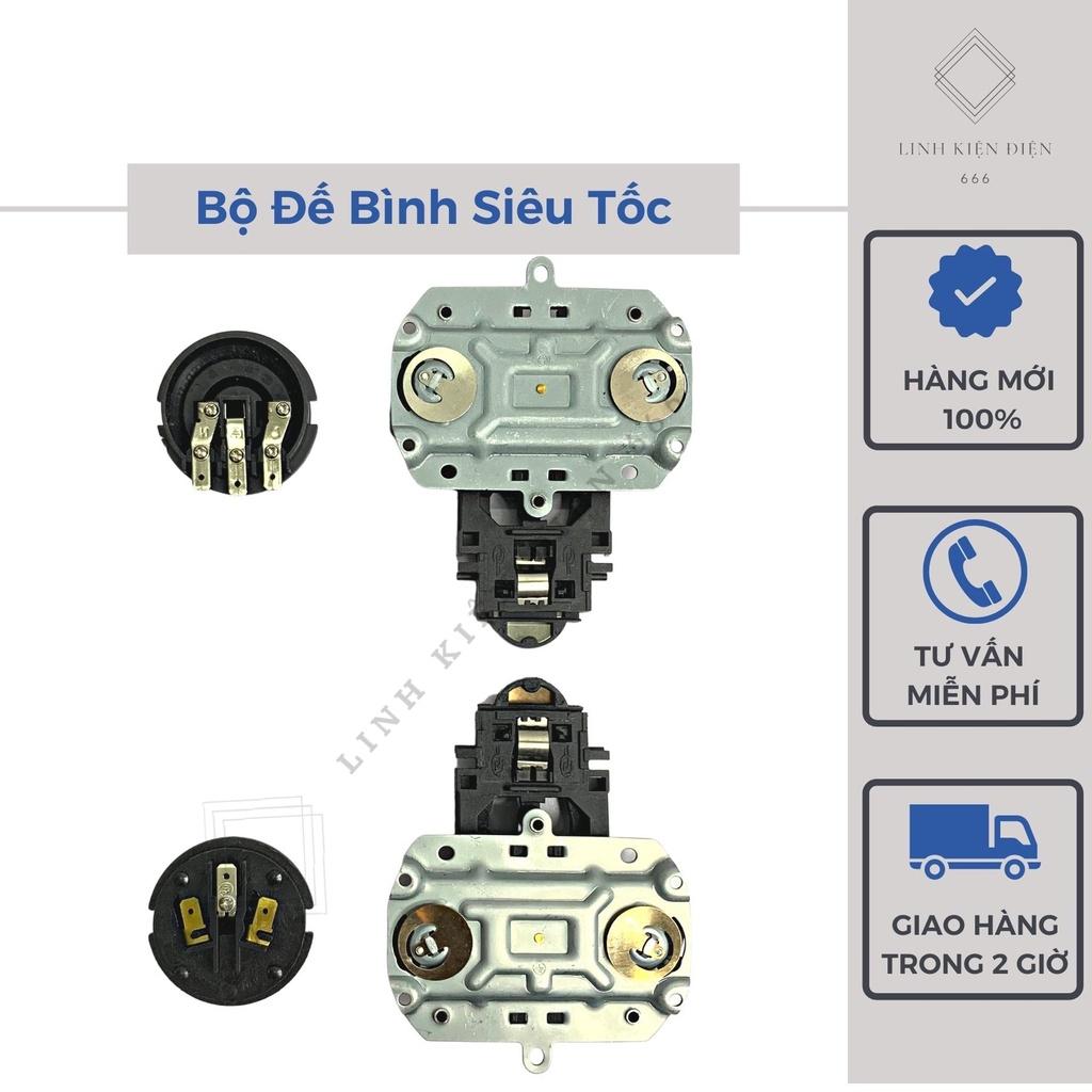 Đế Ấm Siêu Tốc Kèm Công Tắc Đế Bình Siêu Tốc Chân Âm Đun Nước