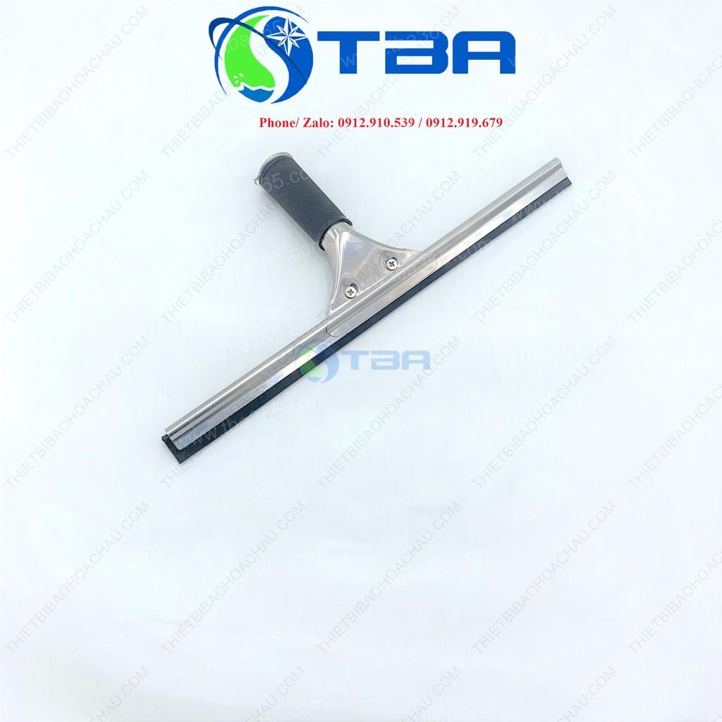 Tay gạt nước vệ sinh kính inox cao cấp 40cm, chuyên dùng vệ sinh kính