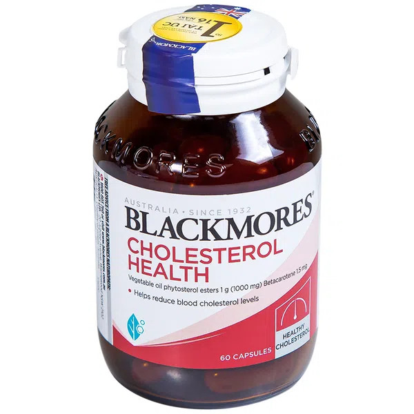 Viên Uống Hạ Mỡ Máu Hỗ Trợ Cân Bằng Cholesterol Blackmores Cholesterol Health Hộp 60 viên