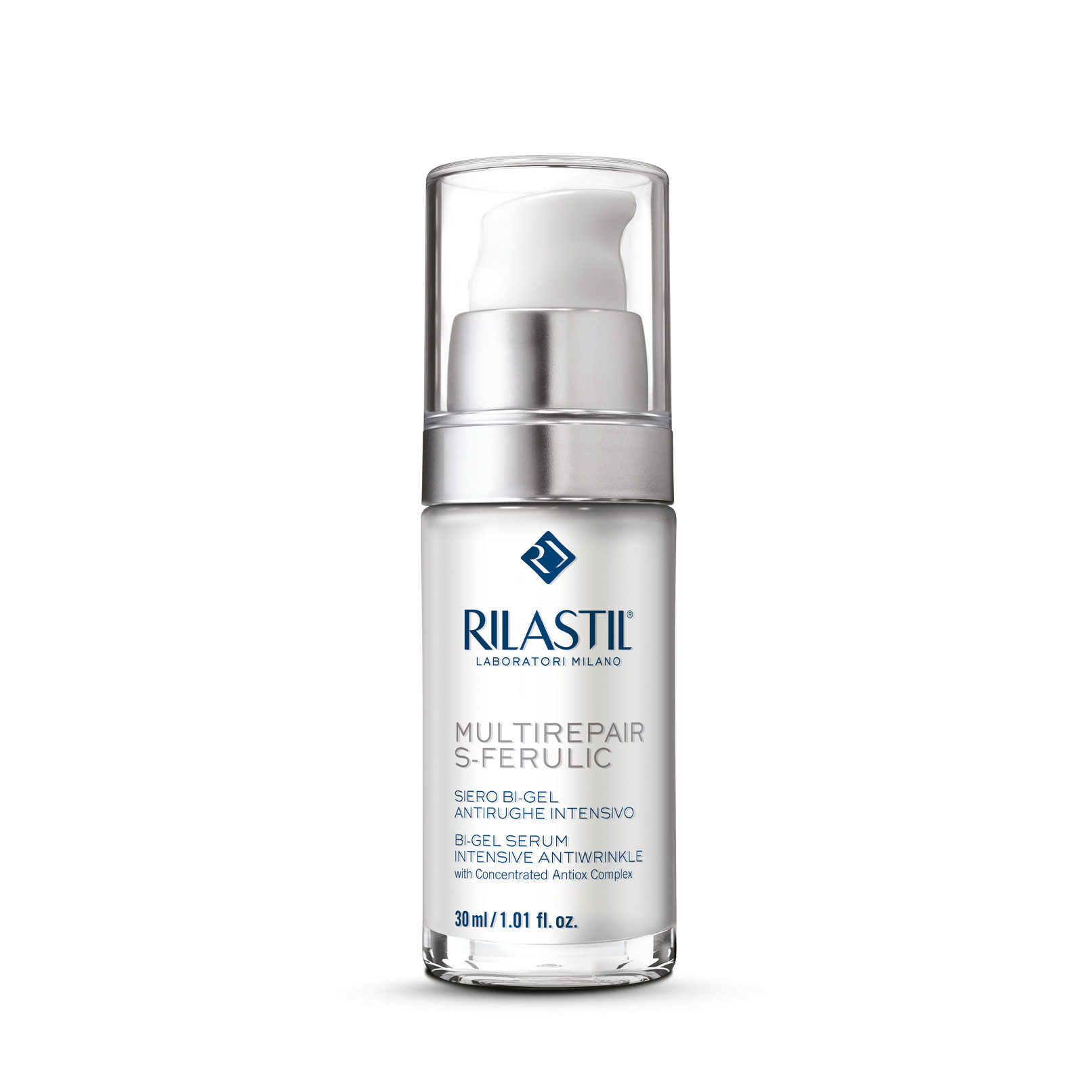 Serum chống lão hóa sớm Rilastil Multirepair S-Ferulic Bi-Gel Serum Intensive Antiwrinkle