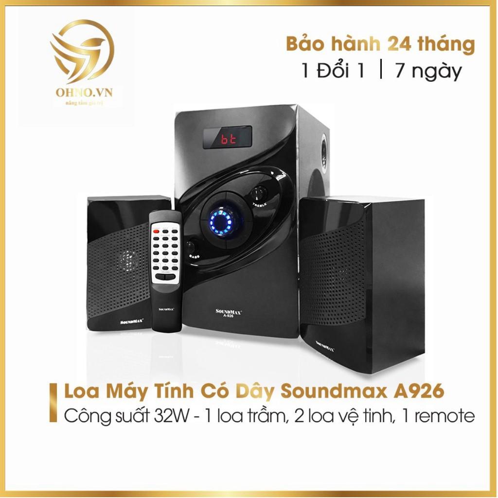 Loa Máy Vi Tính Soundmax A926 Loa Laptop Nghe Nhạc Loa Âm Thanh Để Bàn Có Dây –hàng chính hãng