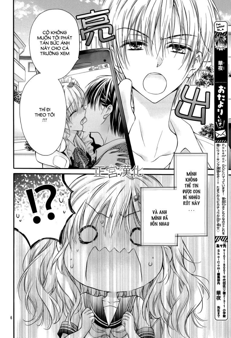 onimiya-sensei no kiss ni wa sakaraenai chapter 6 7