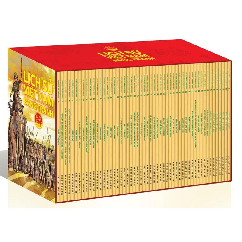 Lịch Sử Việt Nam Bằng Tranh - Boxset 53 Tập  - Bản Quyền