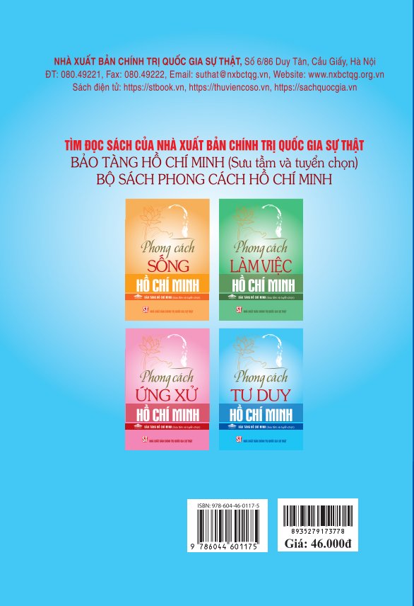 Bộ sách Phong cách Hồ Chí Minh (4 cuốn) - bản in 2025