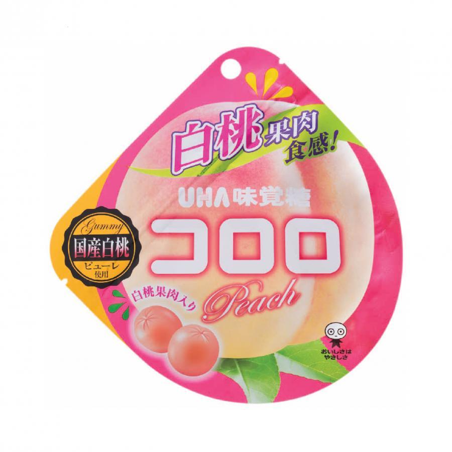 2 Gói Kẹo Dẻo Vị Ðào UHA Kororo Nhật Bản (40g)