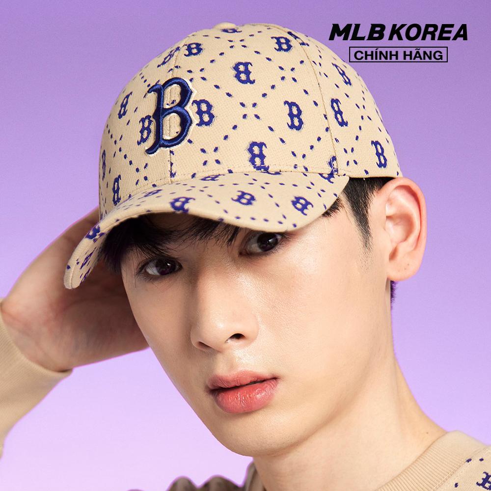 MLB - Nón bóng chày unisex Dia Monogram Structured 3ACPM023N