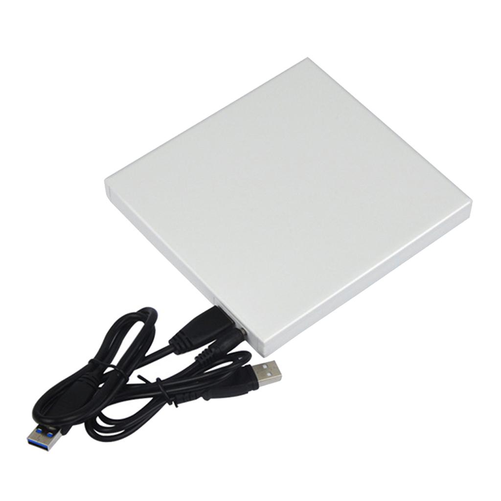 Portable External USB 2.0 DVD RW CD Burner Drive Burner Reader Player for PC