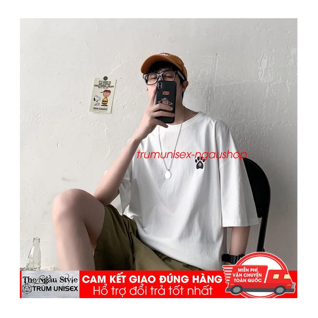 Áo thun Stee nam tay lỡ unisex form rộng overtee Cat béo nhiều màu chất vải cotton xịn Trumunisex aothununisex
