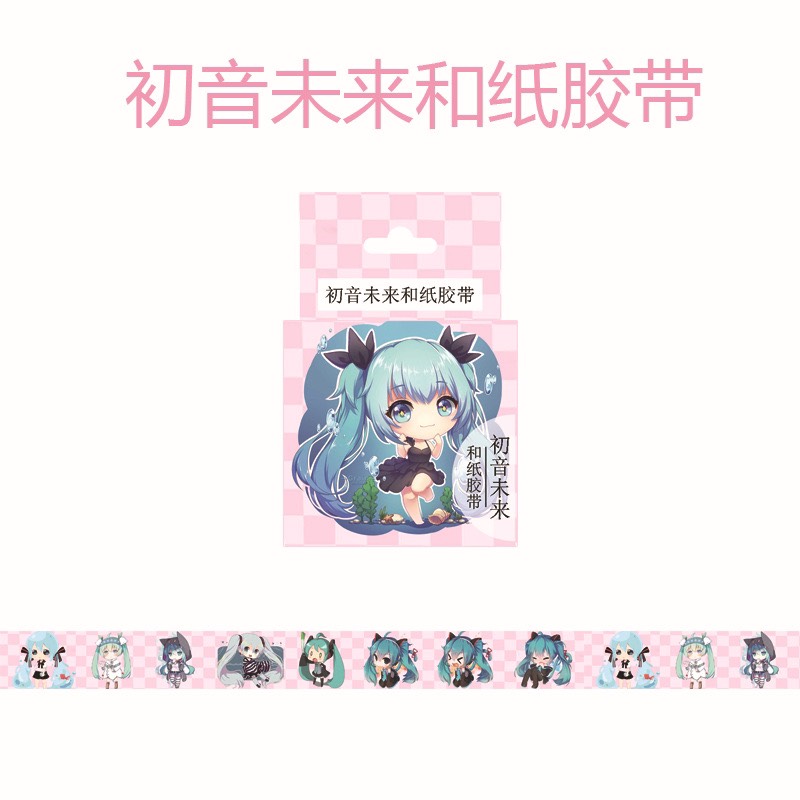 Set 2 Băng dính hình Hatsune Miku
