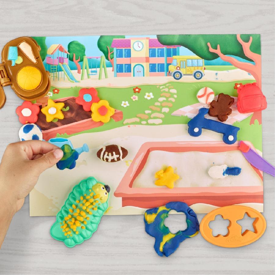 Bộ Đồ Chơi Bột Nặn Xe Buýt Vui Học - Playdoh F9140 (23 Chi Tiết)