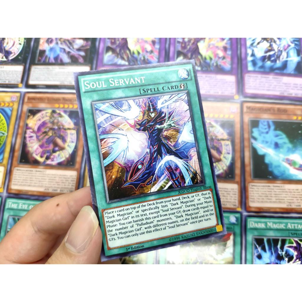 Bài Yugioh ️️ Thẻ bài Yugioh Dark Magician deck 54 lá