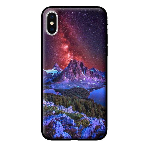 Ốp in cho iPhone XS Núi Đêm - Hàng chính hãng