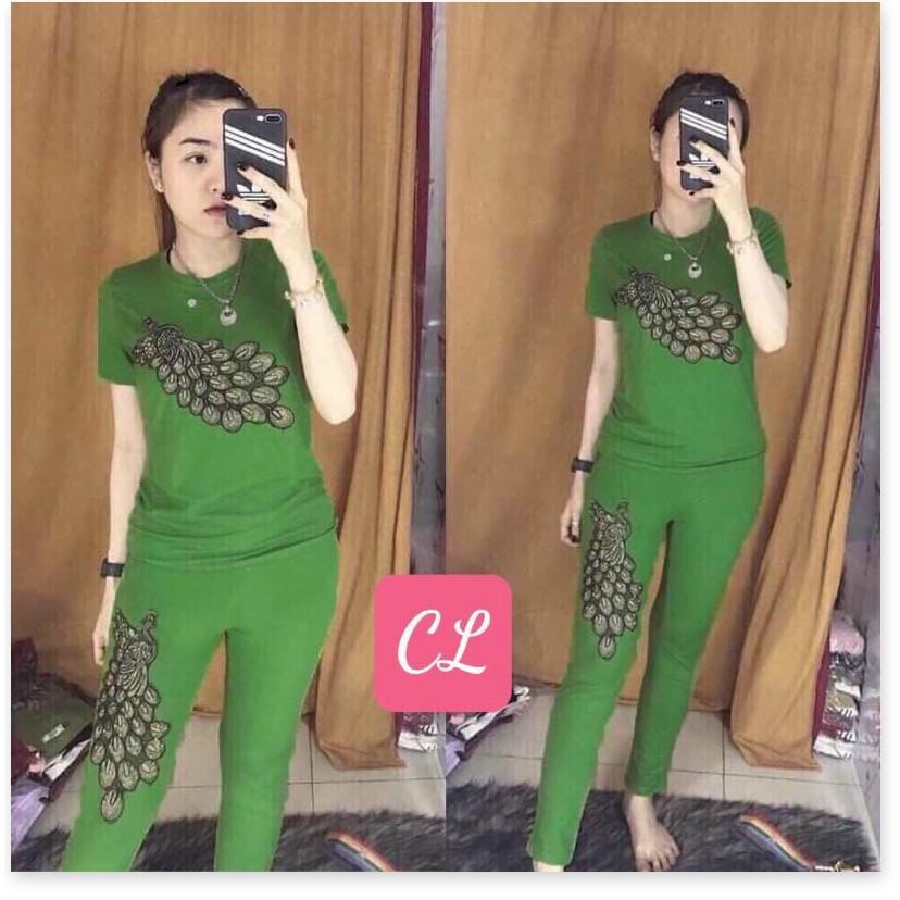 SET ĐỒ BỘ NỮ THUN,CHẤT LIỆU VÃI THOÁNG MÁT VÀ CO GIẢN 4C LANA FASHION