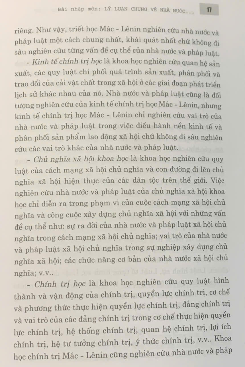 Giáo Trình Lý Luận Chung Về Nhà Nước Và Pháp Luật (Dành Cho Đào Tạo Đại Học, Sau Đại Học Và Trên Đại Học Ngành Luật) (Tái bản lần thứ tư, có chỉnh sửa, bổ sung)