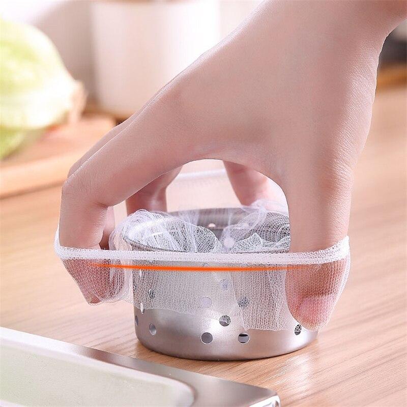 Set 100 Túi Lưới Lọc Rác Cho Bồn Rửa Chén
